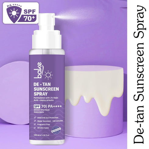 Bake Spf 70 Sunscreen Spray Pa++++